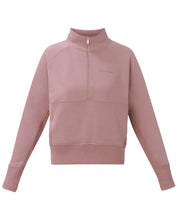 Revive Rib Mix Half Zip Sweatshirt