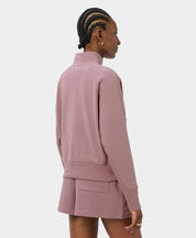 Revive Rib Mix Half Zip Sweatshirt