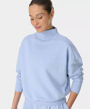 Revive Rib Mix Funnel Neck Jumper