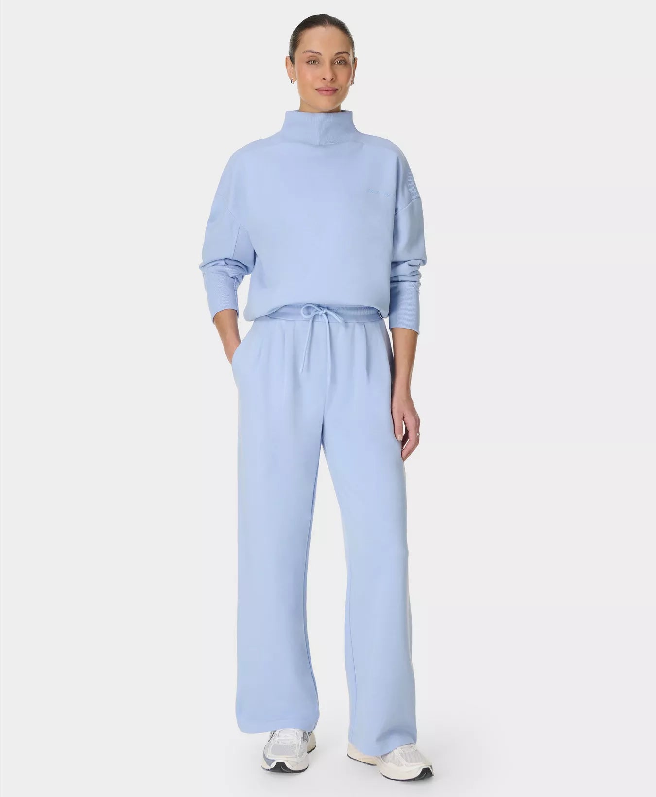 Revive Rib Mix Funnel Neck Jumper