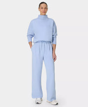 Revive Rib Mix Funnel Neck Jumper