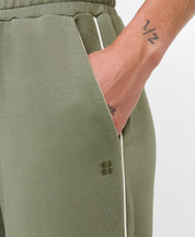 After Class Piped Wide Leg Trouser