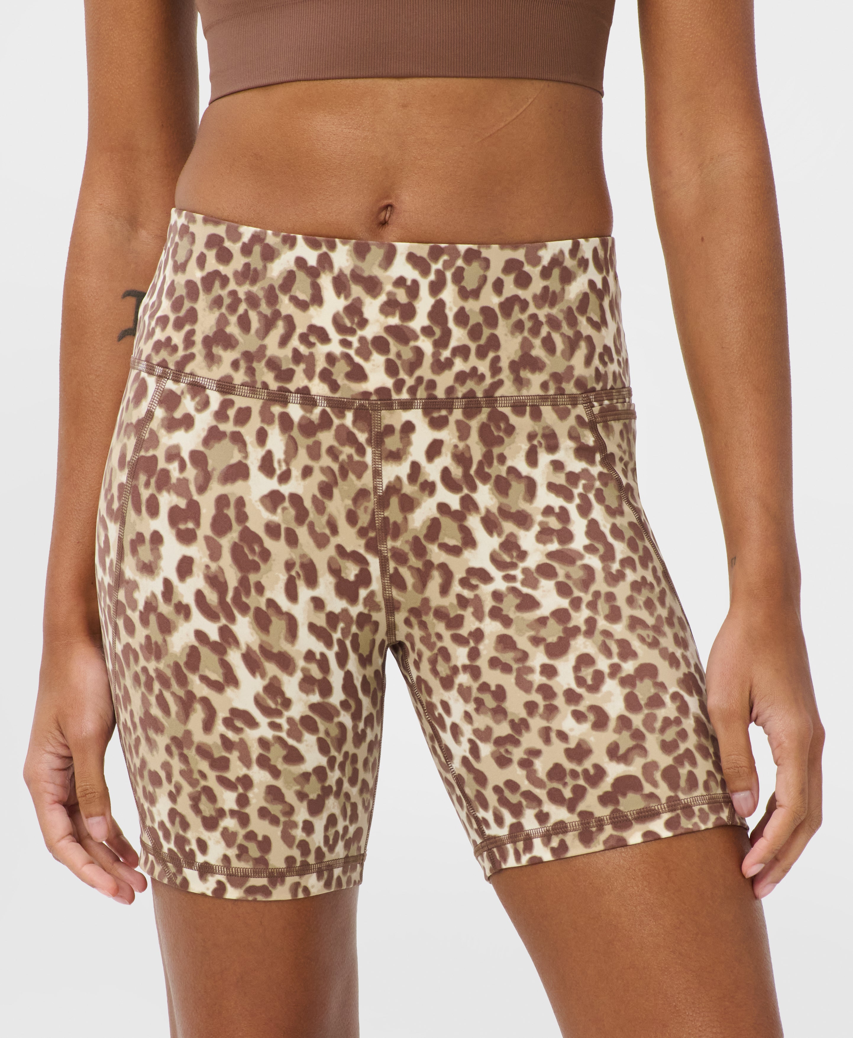 Power 6" Biker Shorts