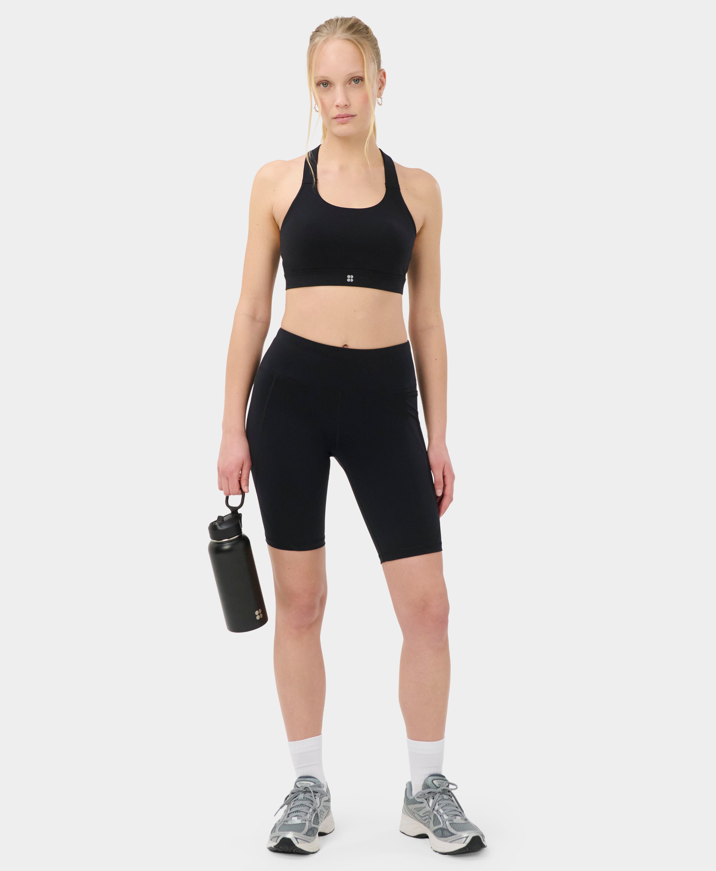 Power 9" Biker Shorts