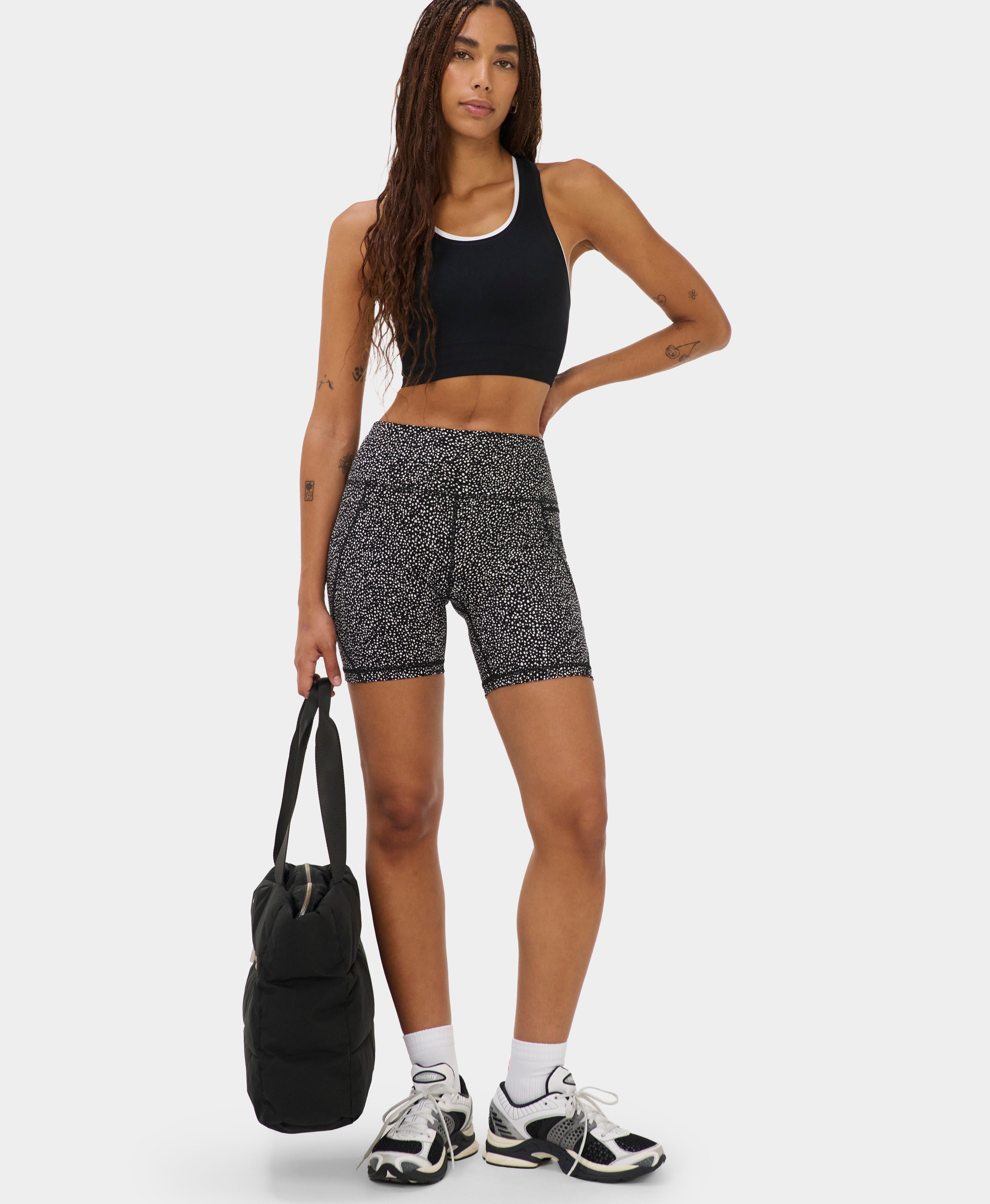 Power 6" Biker Shorts