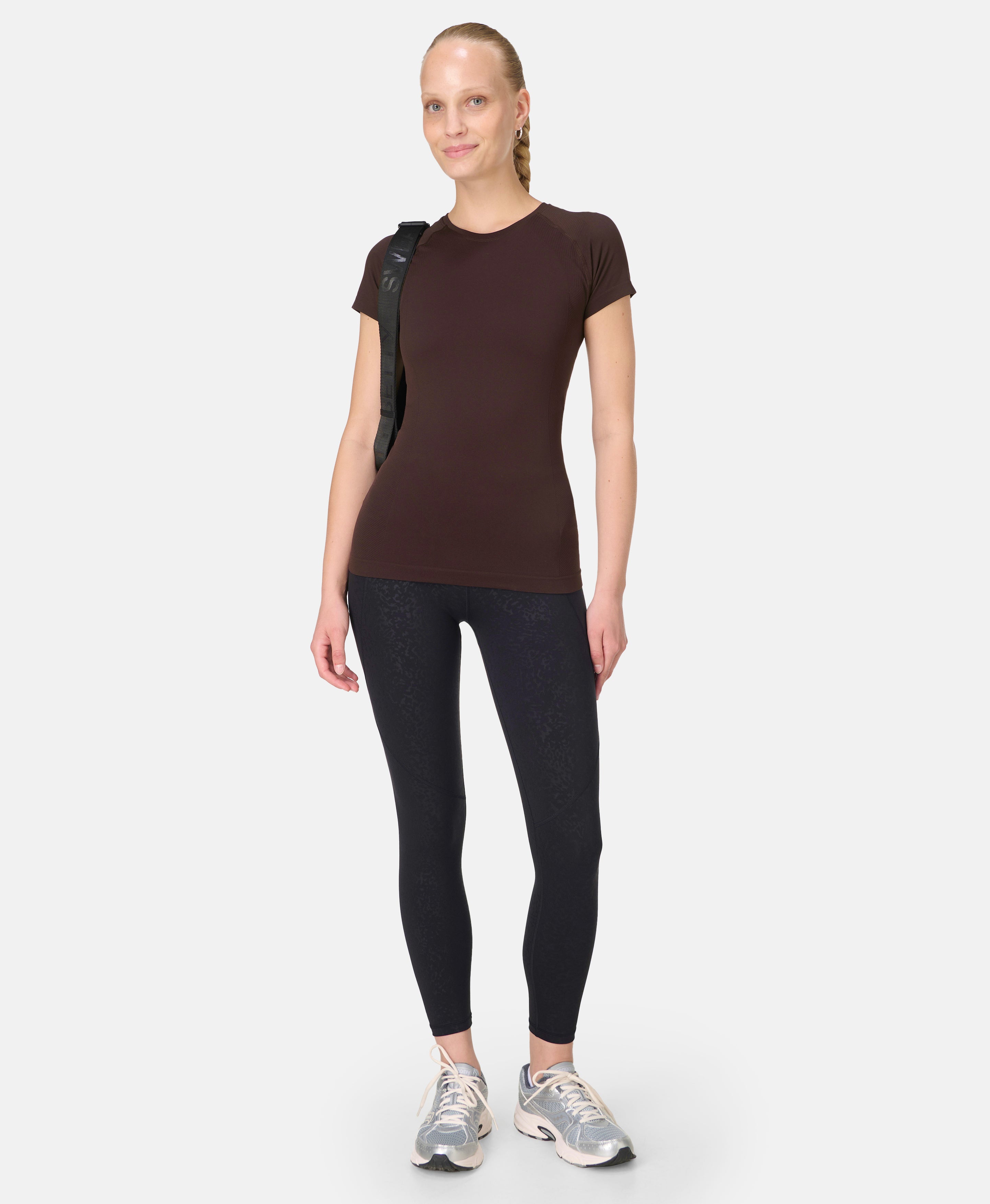 Power 7/8 Embossed Workout Leggings