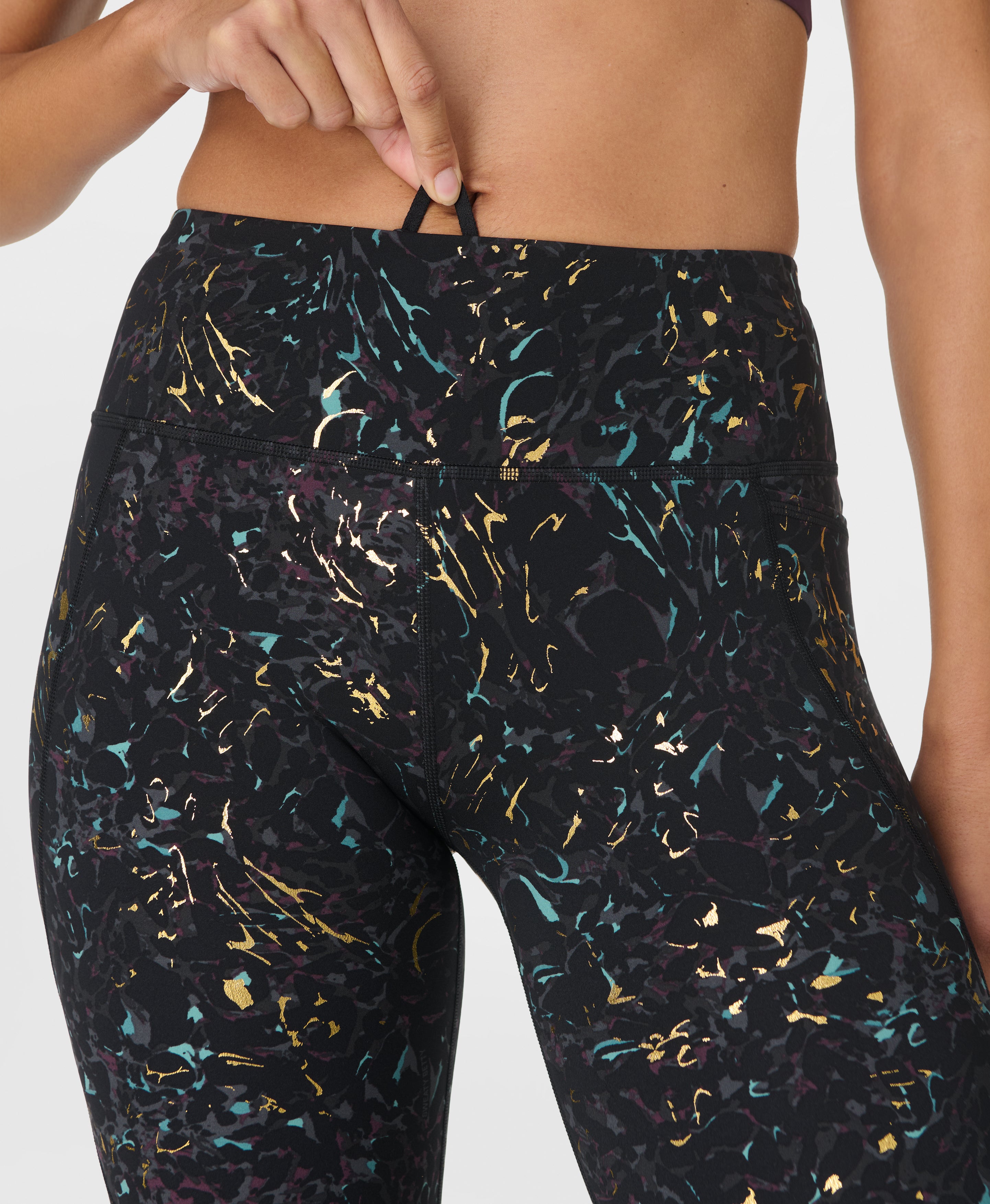 Power Foil Workout Leggings