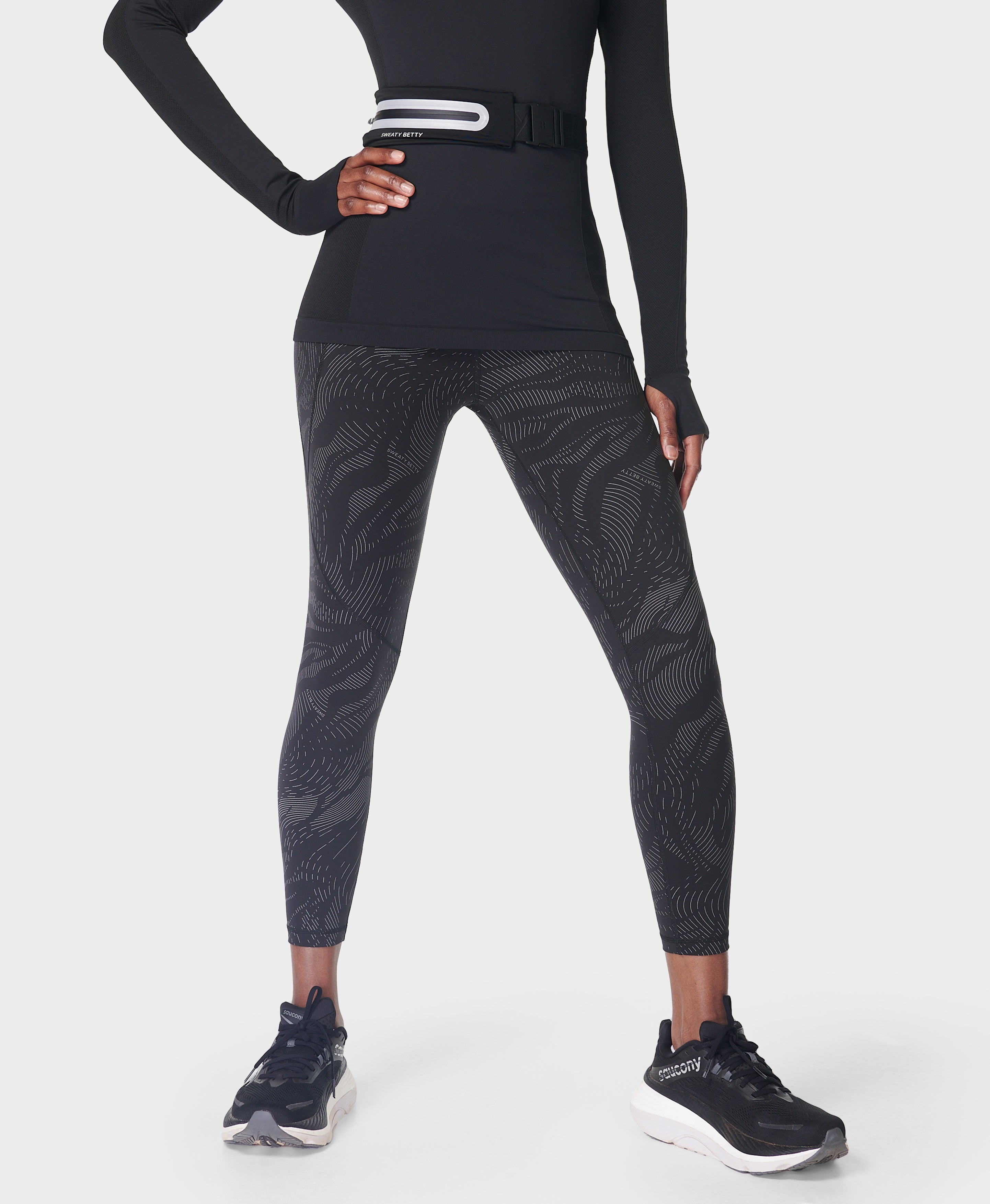 Power 7/8 Reflective Workout Leggings