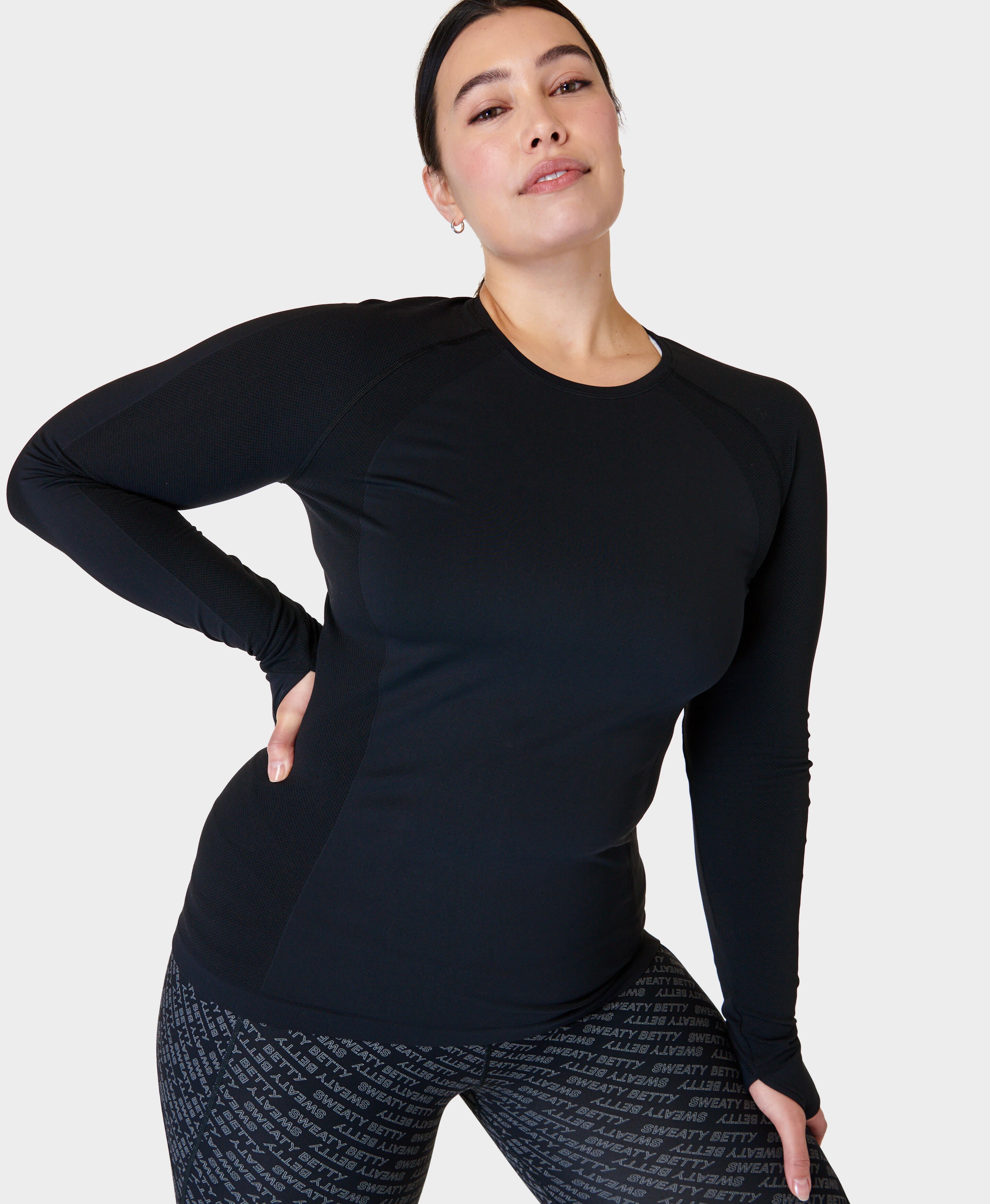 Athlete Seamless Workout Long Sleeve Top