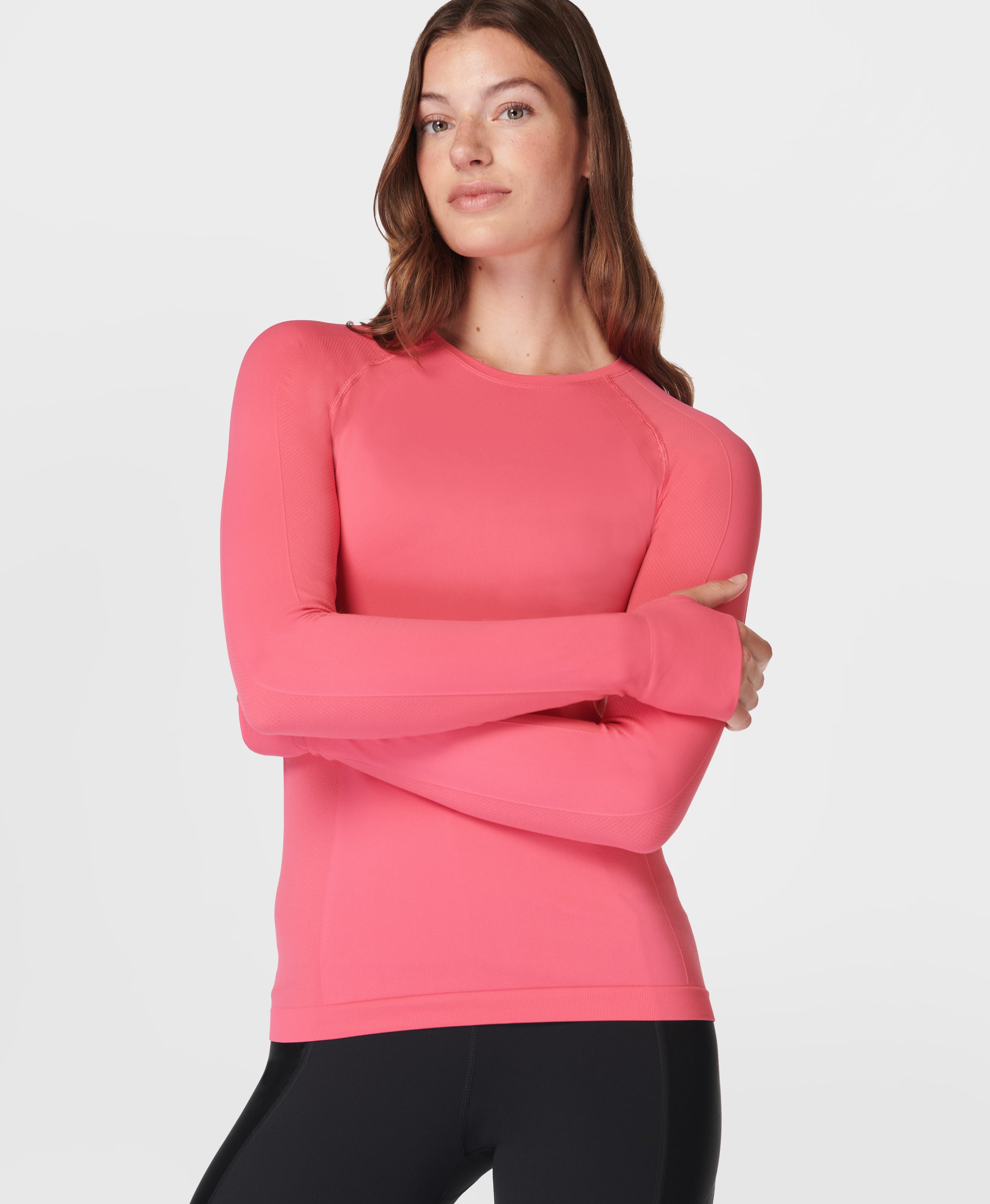 Athlete Seamless Workout Long Sleeve Top