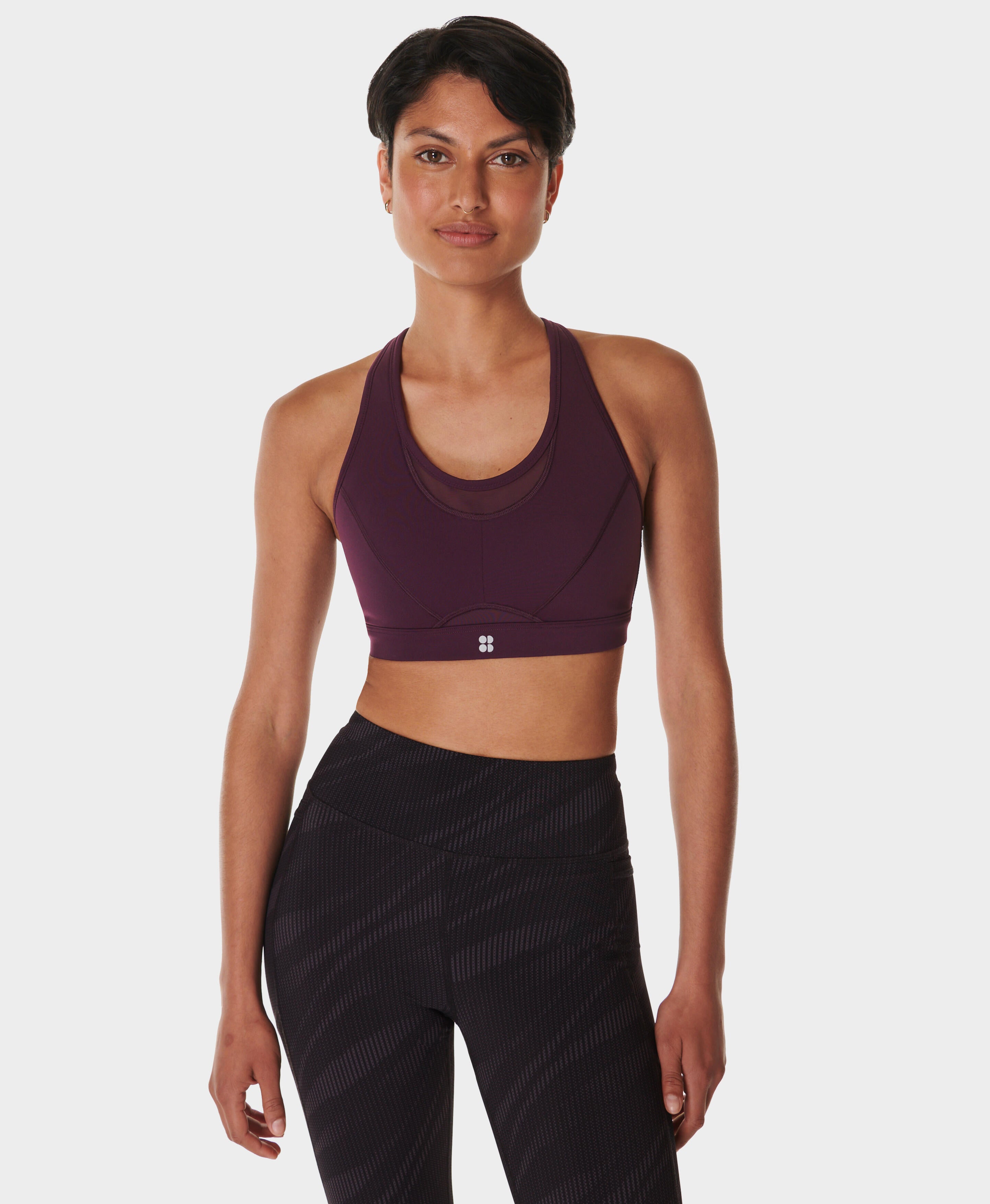 Power Icon Running Bra