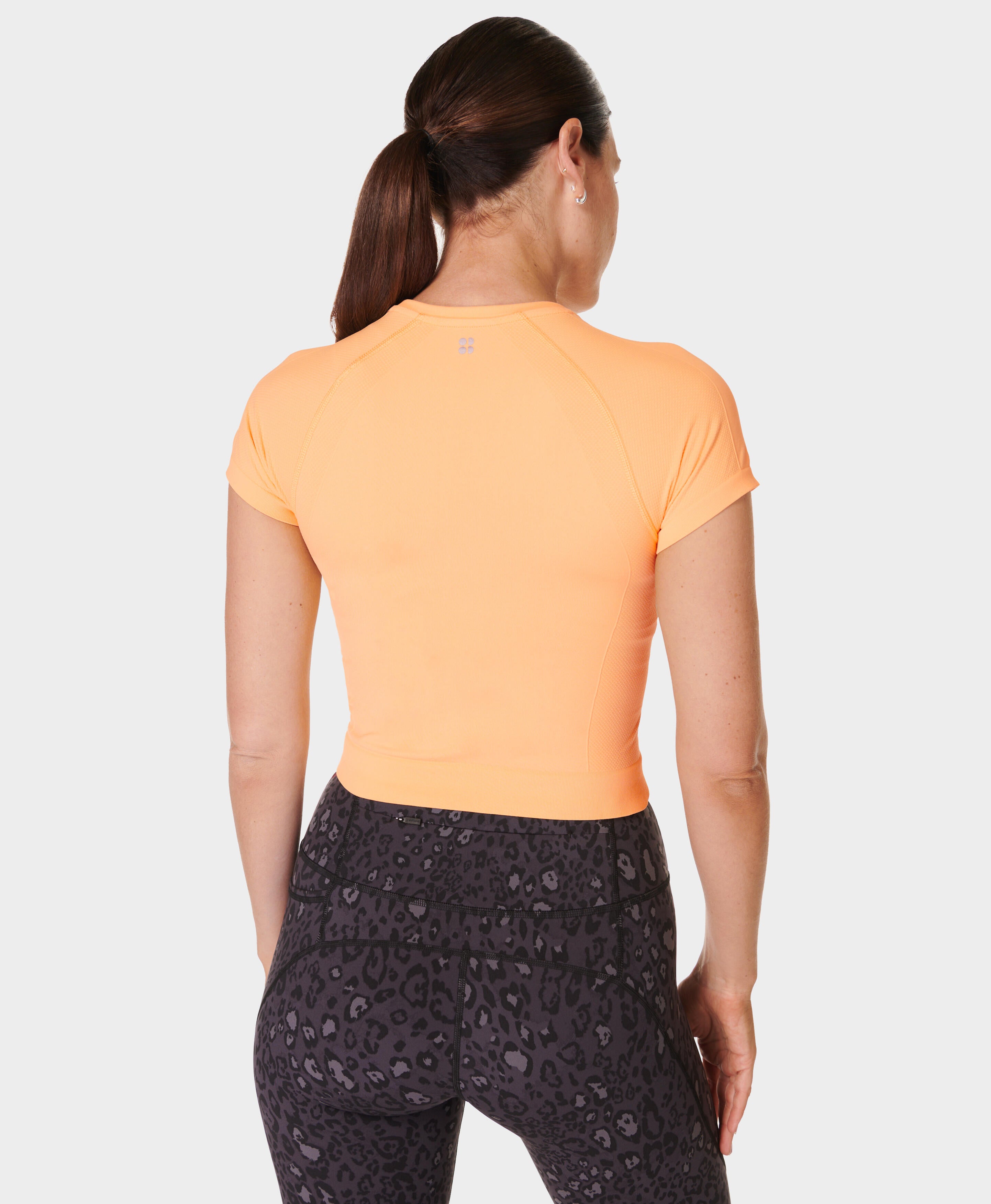 Athlete Crop Seamless Workout T-Shirt