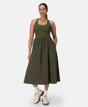Explorer Ribbed Racer Dress