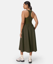 Explorer Ribbed Racer Dress