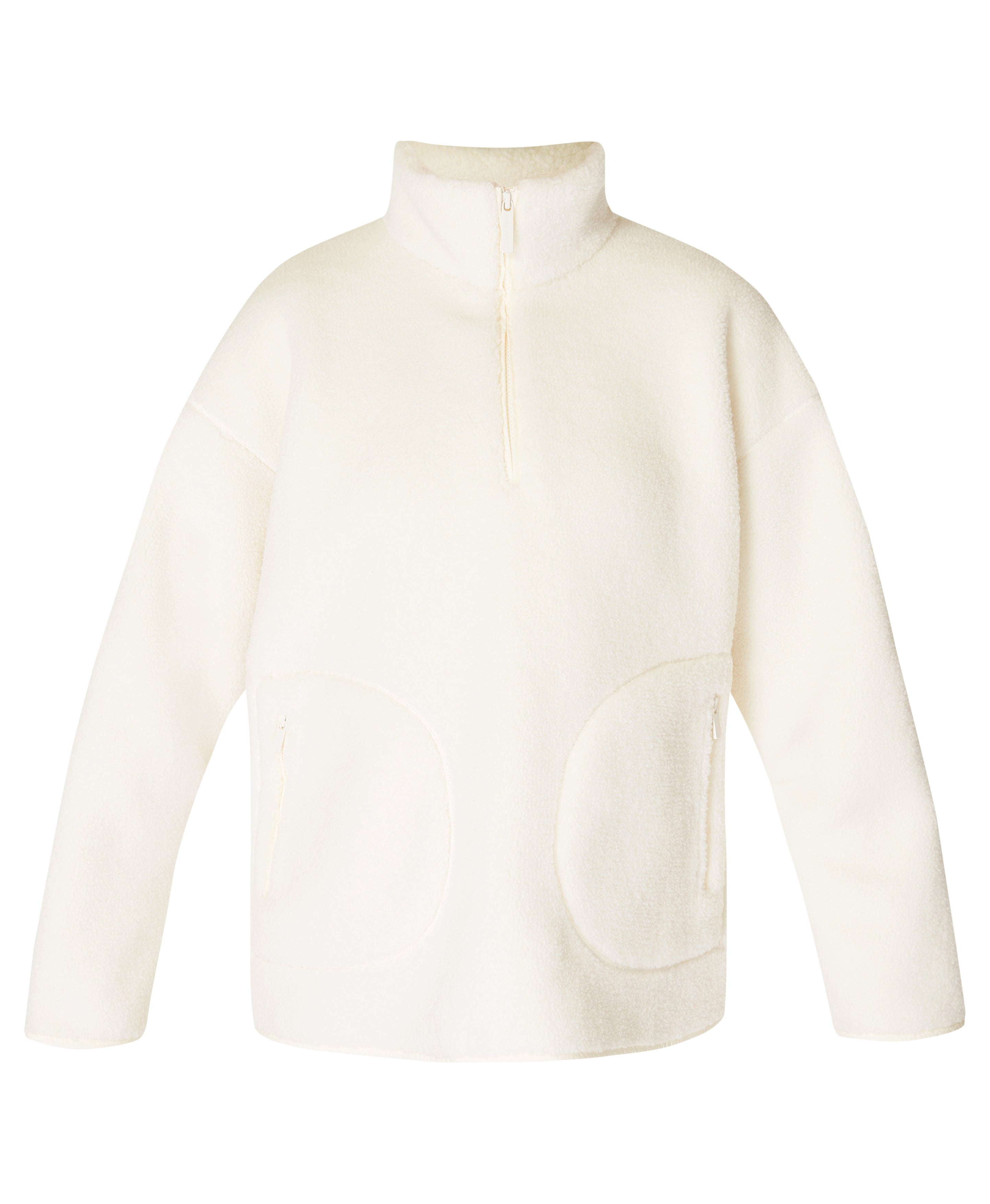 Plush Textured Half Zip