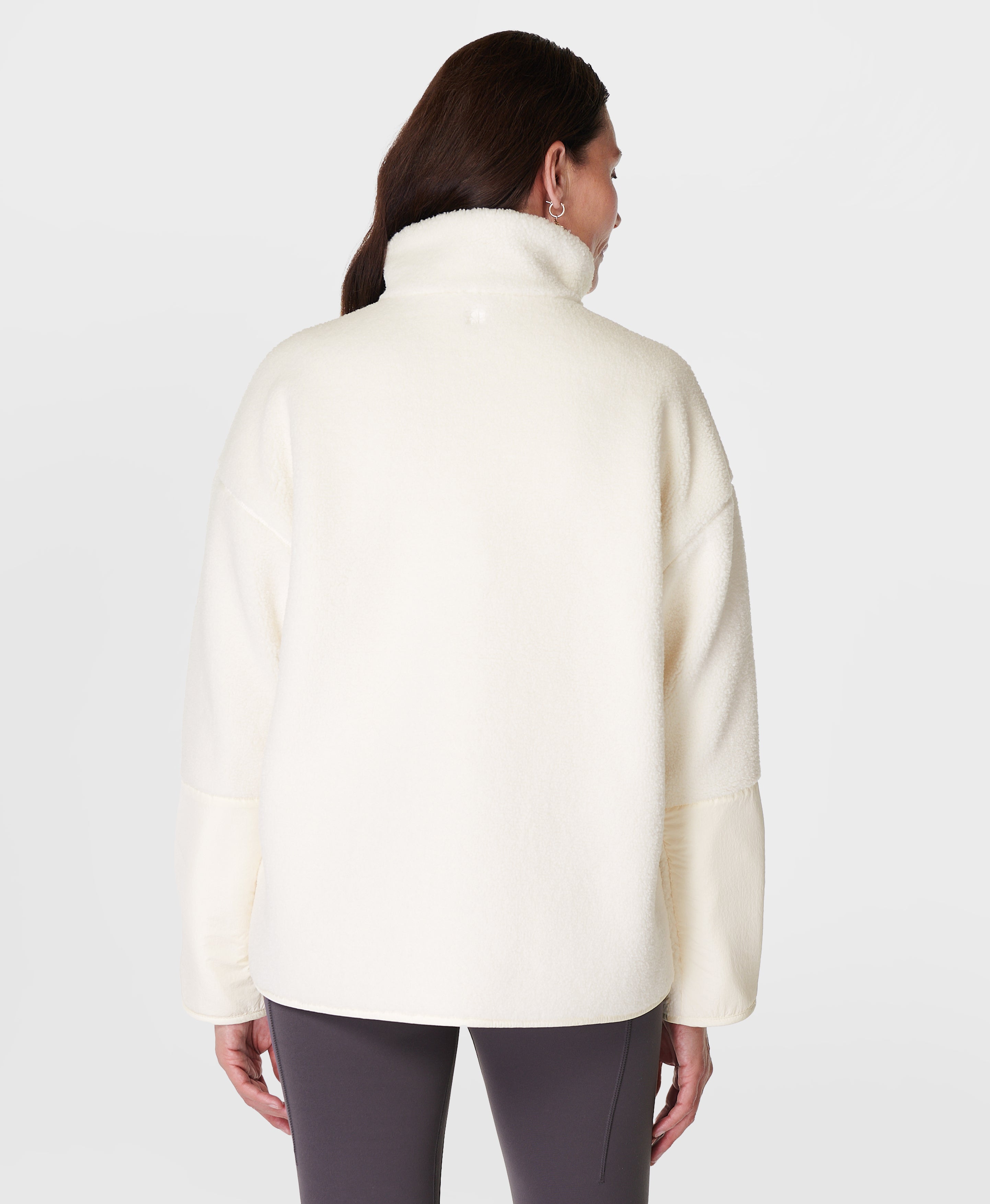 Plush Textured Half Zip