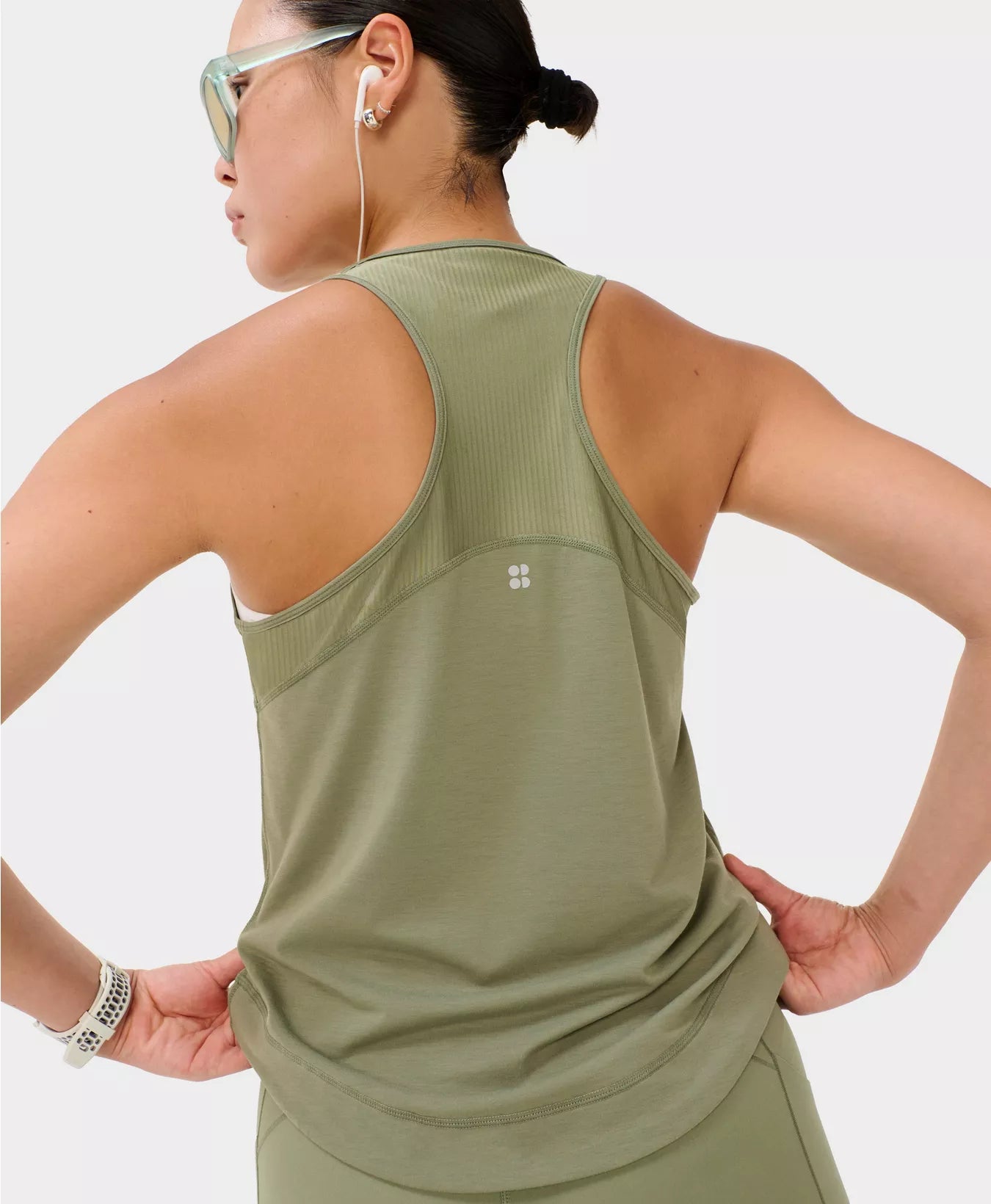 Breathe Easy Mesh Run Tank Top
