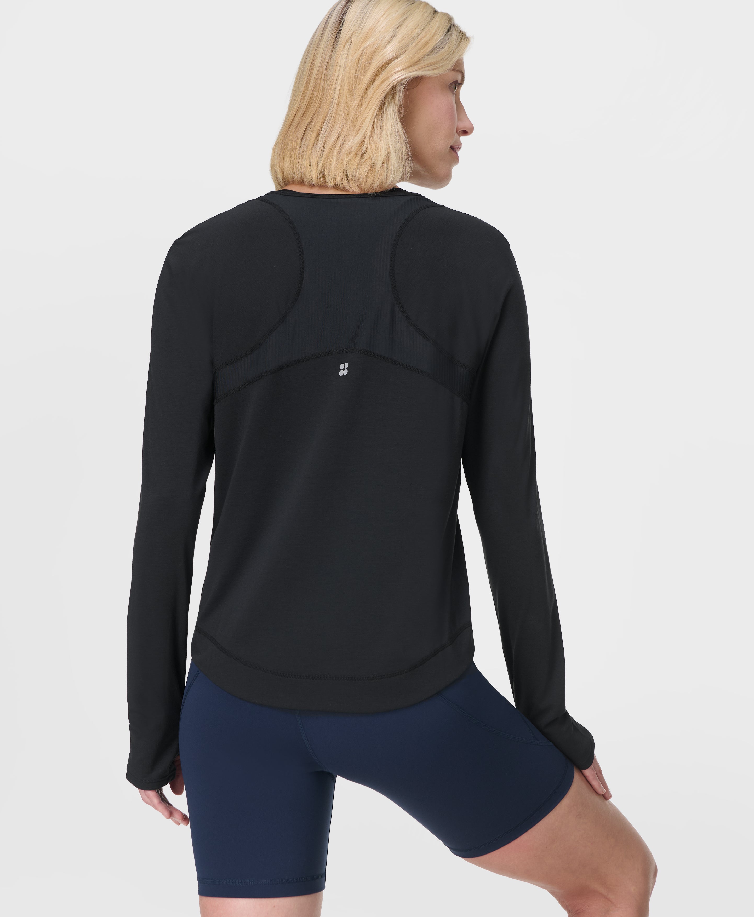 Breathe Easy Mesh Long Sleeve Top