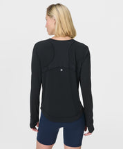 Breathe Easy Mesh Long Sleeve Top