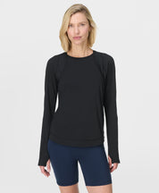 Breathe Easy Mesh Long Sleeve Top