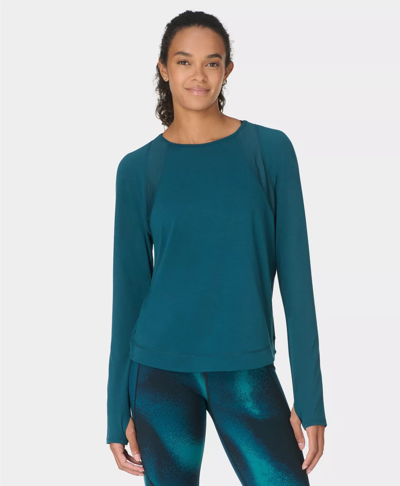 Breathe Easy Mesh Long Sleeve Top