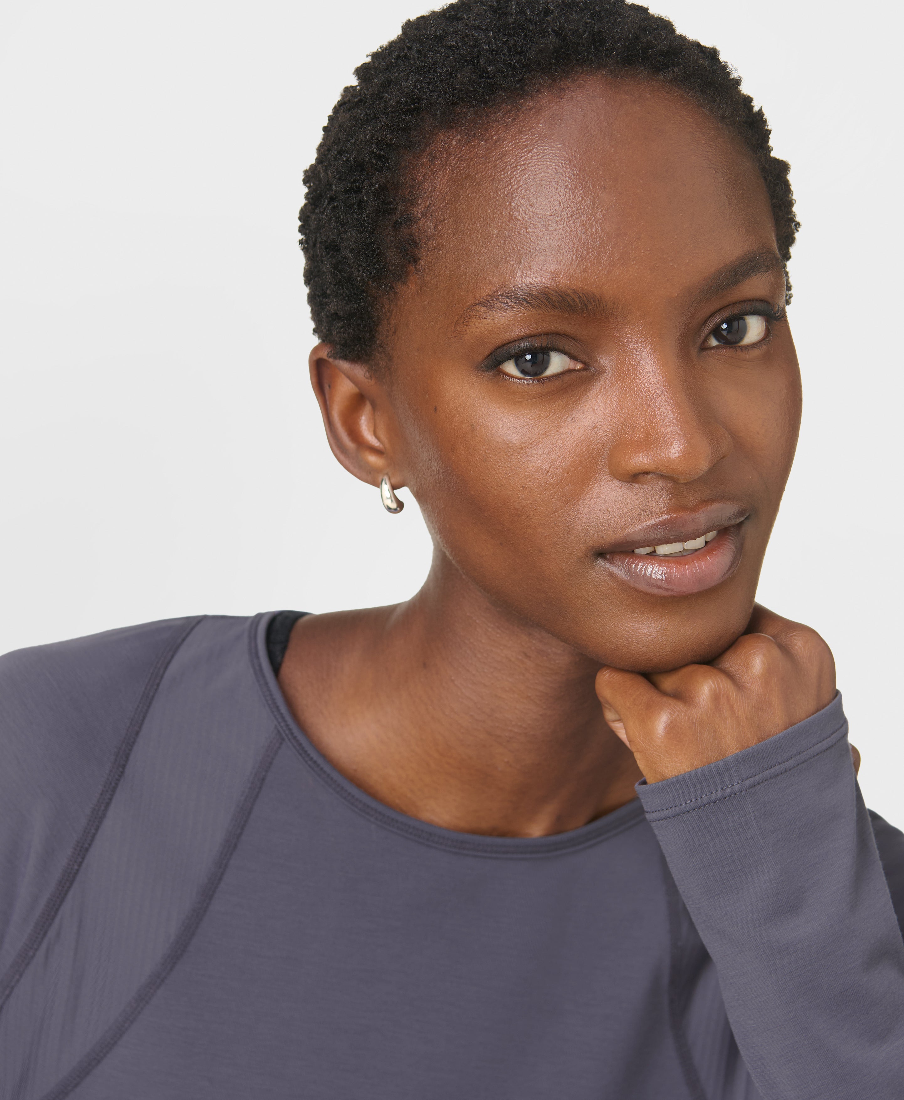 Breathe Easy Mesh Long Sleeve Top