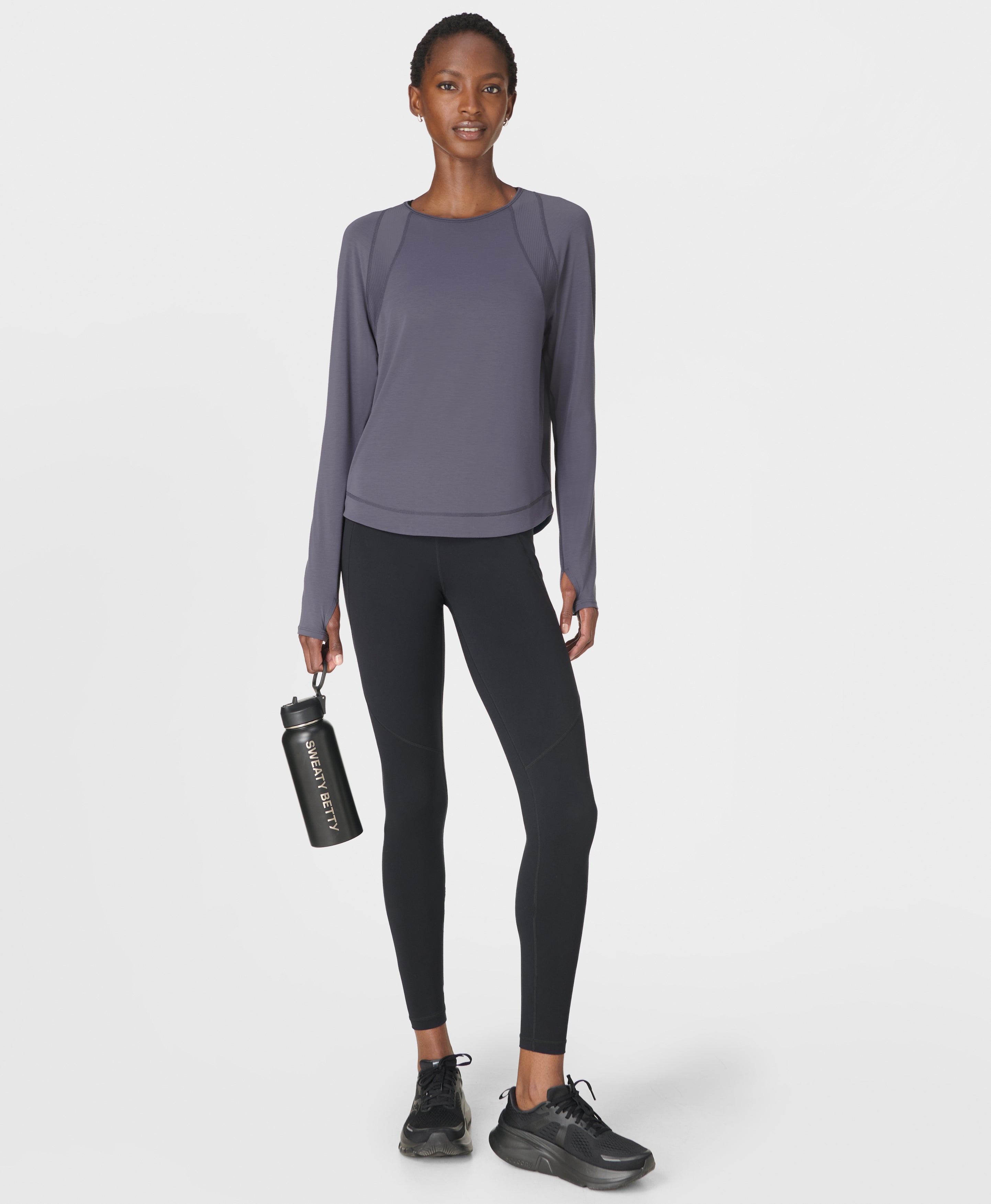Breathe Easy Mesh Long Sleeve Top