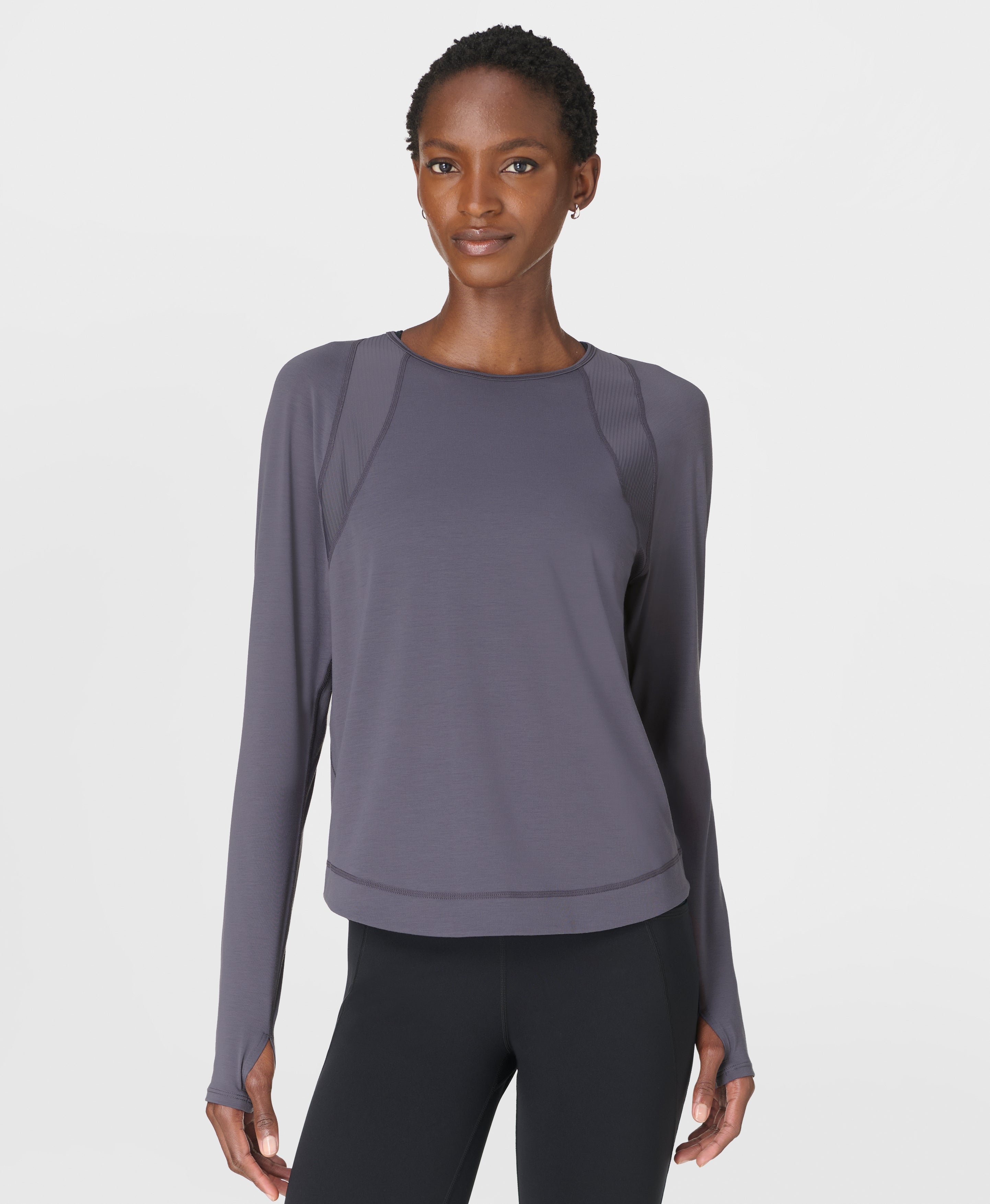 Breathe Easy Mesh Long Sleeve Top