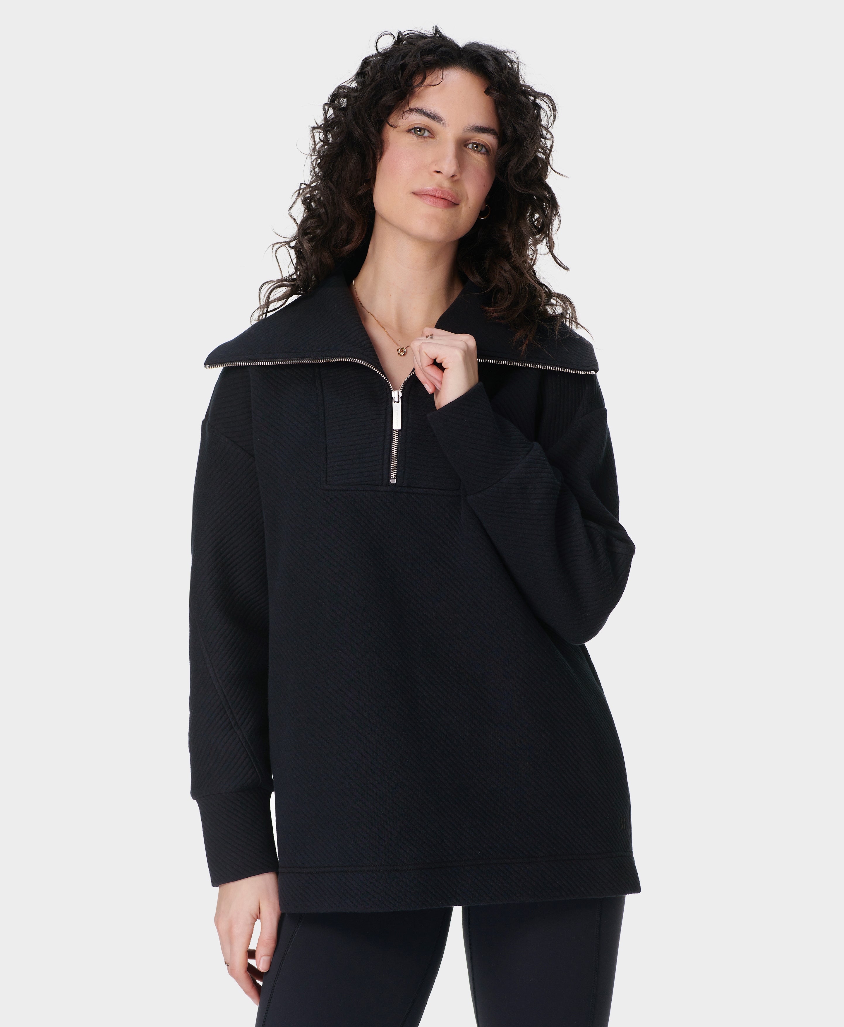 Radiant Half Zip Sweatshirt